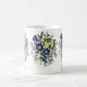 Personalisierte Glockenblumen Kaffeetasse (Mittel)