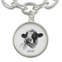 Personalisierte glückliche HolsteinerMilchkuh