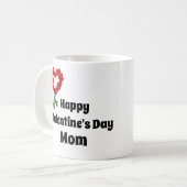 Personalisierte glückliche Kaffee-Tasse des Kaffeetasse (Vorderseite Links)