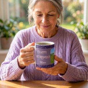 Personalisierte glückliche Renten-Geschenke für Ma Kaffeetasse