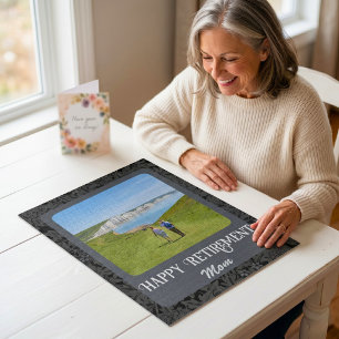 Personalisierte glückliche Renten-Geschenke für Ma Puzzle