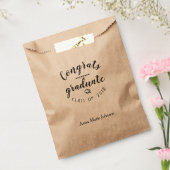 Personalisierte Glückwunsch Graduate Favor Bag Geschenktütchen (Versiegelt)