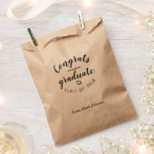 Personalisierte Glückwunsch Graduate Favor Bag Geschenktütchen (Ausgeschnitten)