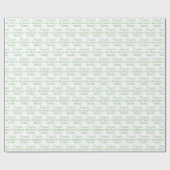 Personalisierte Glückwunsch Retiree! Sage Green au Geschenkpapier (Flach)