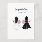 personalisierte Glückwünsche, Hochschulabsolvent Postkarte (Vorderseite)