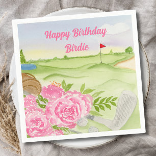 Personalisierte Glückwunschkarte zum Geburtstag Pf Serviette