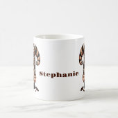 Personalisierte Gnome-Kaffee-Tasse Kaffeetasse (Mittel)