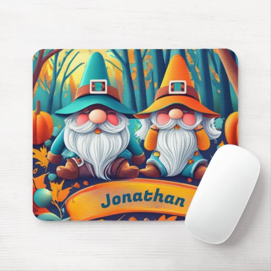 Personalisierte Gnome Maus Pad, Maus Pad. Mousepad (Mit Mouse)