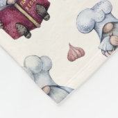 Personalisierte Gnomes Backkuchen Donuts Trendy Fleecedecke (Ecke)