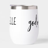 Personalisierte Godmutter Brush Script Typografie (Rechts)