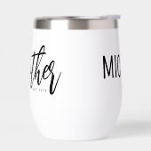 Personalisierte Godmutter Brush Script Typografie (Links)