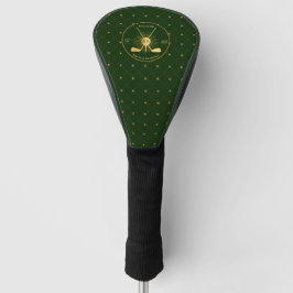 Personalisierte Gold-Golfklubs Golf Headcover