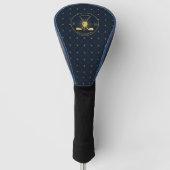 Personalisierte Gold-Golfklubs Golf Headcover (Vorderseite)