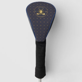 Personalisierte Gold-Golfklubs Golf Headcover