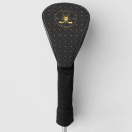 Personalisierte Gold-Golfklubs Golf Headcover