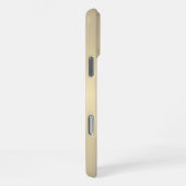 Personalisierte Gold-Monogramm-Initiale und Name iPhone Hülle (Rechte Seite)