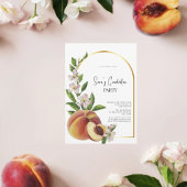 Personalisierte Gold Retro Foto Graduation Party Einladung