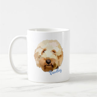 Personalisierte Golden Doodle Hund Tasse Niedlich 