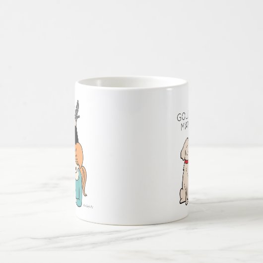 Personalisierte Golden Reriever Mama-Kaffee-Tasse Kaffeetasse (Mittel)