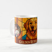 Personalisierte Golden Retriever Mama Tasse - Benu (Vorderseite Links)