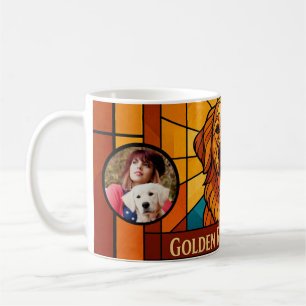 Personalisierte Golden Retriever Mama Tasse - Benu