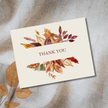 Personalisierte Goldene Herbstlaube