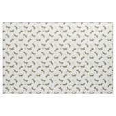 Personalisierte Goldene Namenspunkte und Dragonfly Stoff (Yard (91,4 cm))