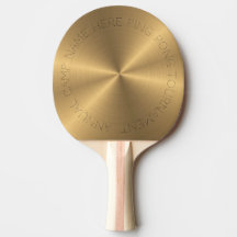 Personalisierte goldene radiale Metallstruktur