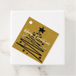 Personalisierte goldene schwarze Etiketten