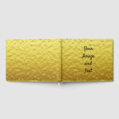 Personalisierte Goldfolie Gästebuch (Voll)