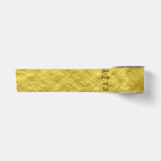 Personalisierte Goldfolie Satinband
