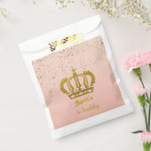 Personalisierte Goldkrone Geburtstag Geschenktütchen (Versiegelt)