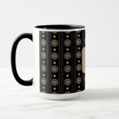 Personalisierte Goldmedaillen gestreift Tasse (Links)