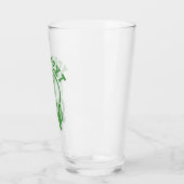 Personalisierte Golf ADD NAME Retro Pro Golfer Swi Glas (Links)