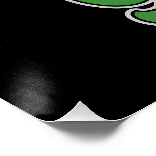 Personalisierte Golf ADD NAME Retro Pro Golfer Swi Poster (Ecke)