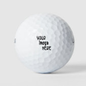 Personalisierte Golf Balls Benutzerdefiniertes Fot Golfball (Vorderseite)