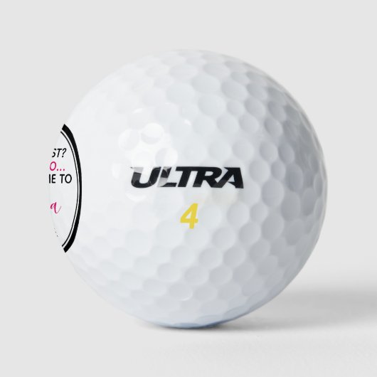 Personalisierte Golf Balls Golfball (Logo)