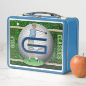 Personalisierte Golf Classics On-Field Metal Lunch Metall Brotdose (Beispiel)