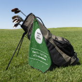 Personalisierte Golf Club League Mitglied Handtuch (Gras)