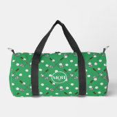 Personalisierte Golf Duffle Tasche - Elegante Mode (Vorderseite)