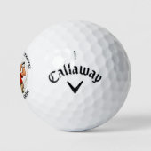 Personalisierte Golf-Hacker-Callaway-Golfbälle Golfball (Logo)