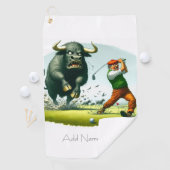 Personalisierte Golf Hazards Golf Handtuch (Insitu)