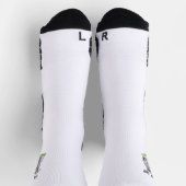 Personalisierte Golf Initial Monogram Socken (Oben)
