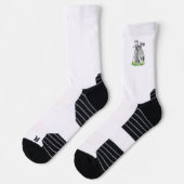 Personalisierte Golf Initial Monogram Socken (Links)