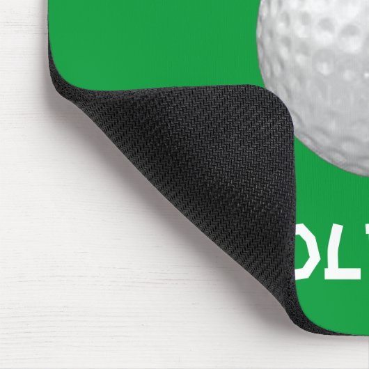 Personalisierte Golf-Mausunterlage Mousepad (Ecke)