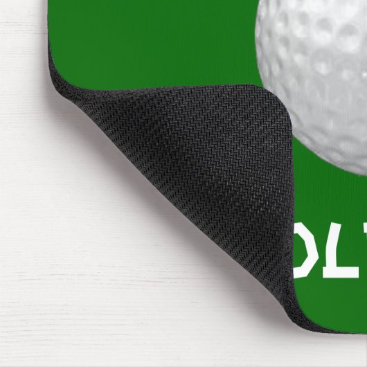 Personalisierte Golf-Mausunterlage Mousepad (Ecke)