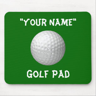 Personalisierte Golf-Mausunterlage Mousepad