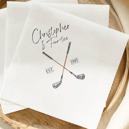 Personalisierte Golf Servietten Benutzerdefinierte