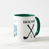 Personalisierte Golf-Tasse Tasse (VorderseiteRechts)