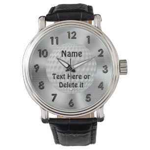 Personalisierte Golf-Uhren für Männer und Frauen Armbanduhr